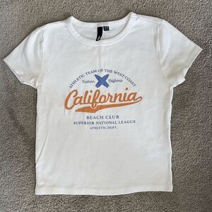 California Beach Club White T-Shirt